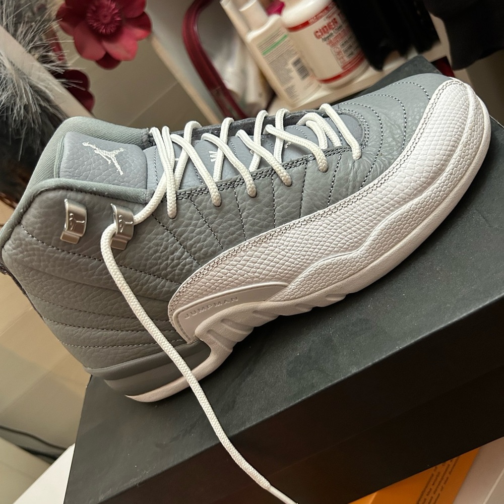 Jordan Kids Sneakers - Gray and White